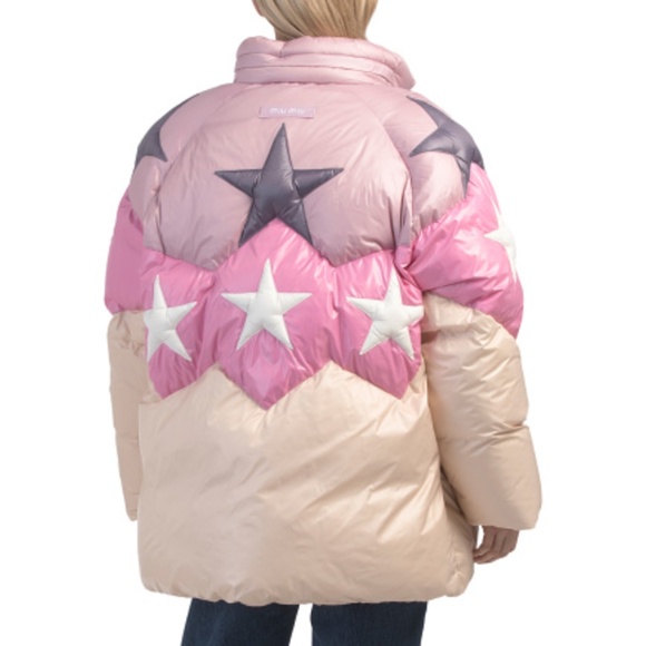 MIU MIU Made In Italy Piumino Stars Puffer Coat - Picture 2 of 3